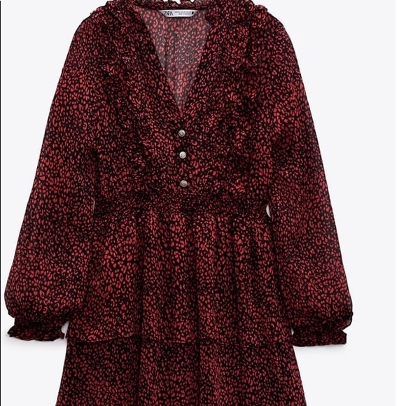 ZARA Animal Print dress - Picture 3 of 5